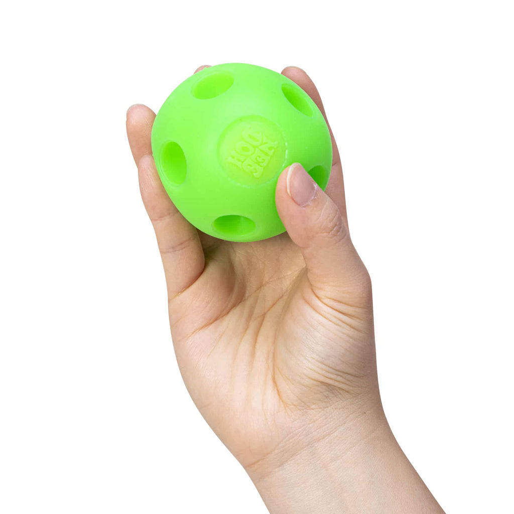 NeeDoh Happy Snappy - Green in Hand